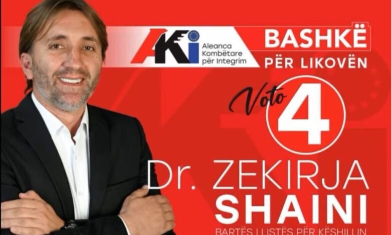 lajmi i fundit plagoset zekirija shahini bartesi i listes per keshilltare ne likove 68e50e77c8663