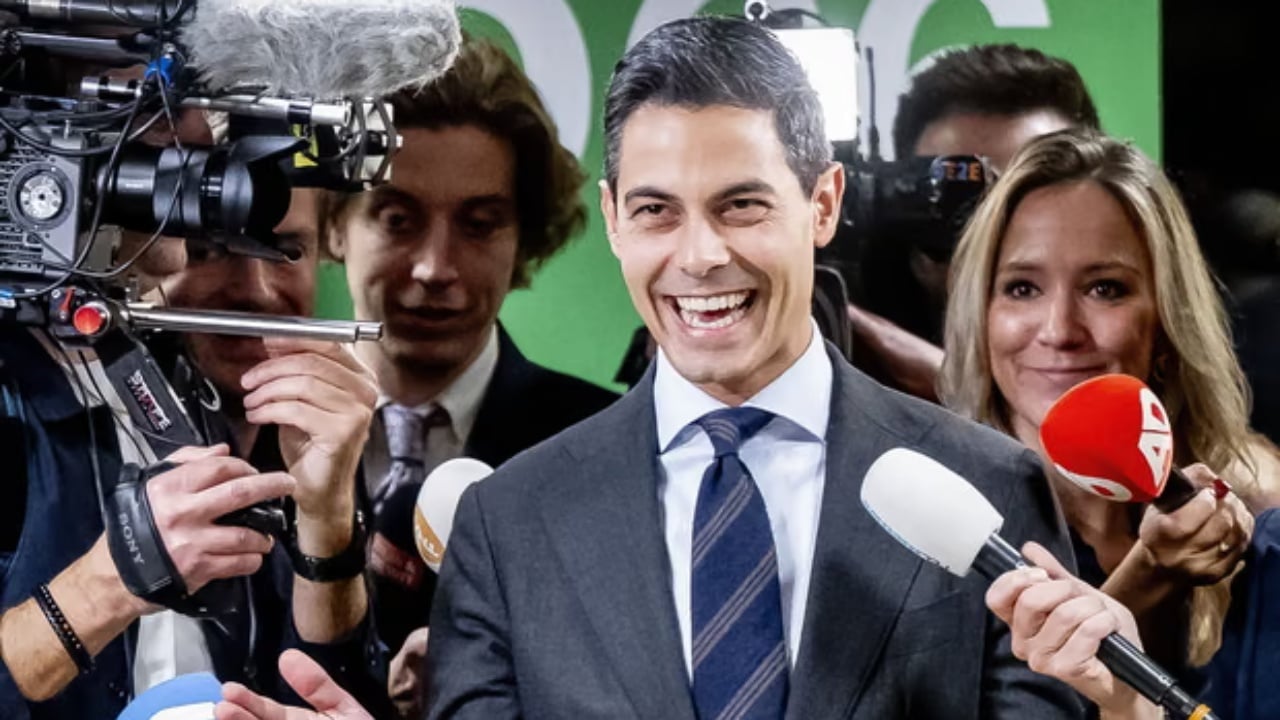 partia liberale d66 fiton zgjedhjet ne holande rob jetten pritet te jete kryeministri me i ri ne historine e vendit 690513278001f