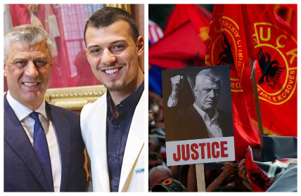 protesta ne tirane per ish kreret e uck djali i thacit a jeni gati 68ef71a8a7d8c