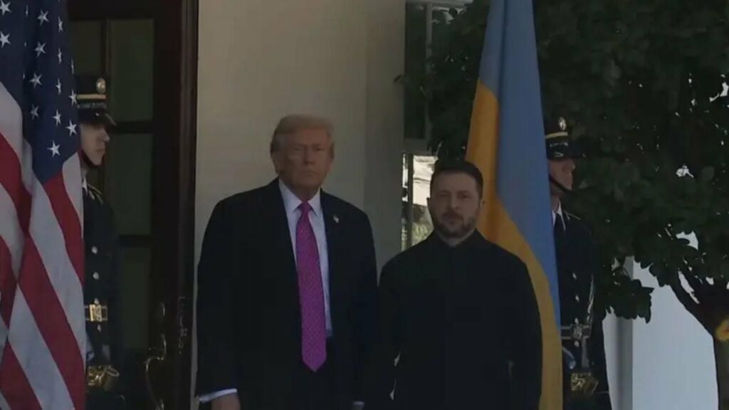 Takimi Trump-Zelensky, presidenti ukrainas mbërrin në Shtëpinë e Bardhë 3 takimi trump zelensky presidenti ukrainas mberrin ne shtepine e bardhe 68f28207a4bab