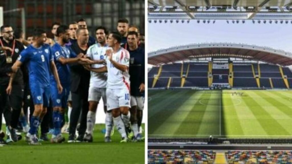 Tensione në Udine para ndeshjes Itali–Izrael/ Situata të rënduar, protesta dhe masa ekstreme sigurie 2 tensione ne udine para ndeshjes itali izrael situata te renduar protesta dhe masa ekstreme sigurie 68e63316e3153