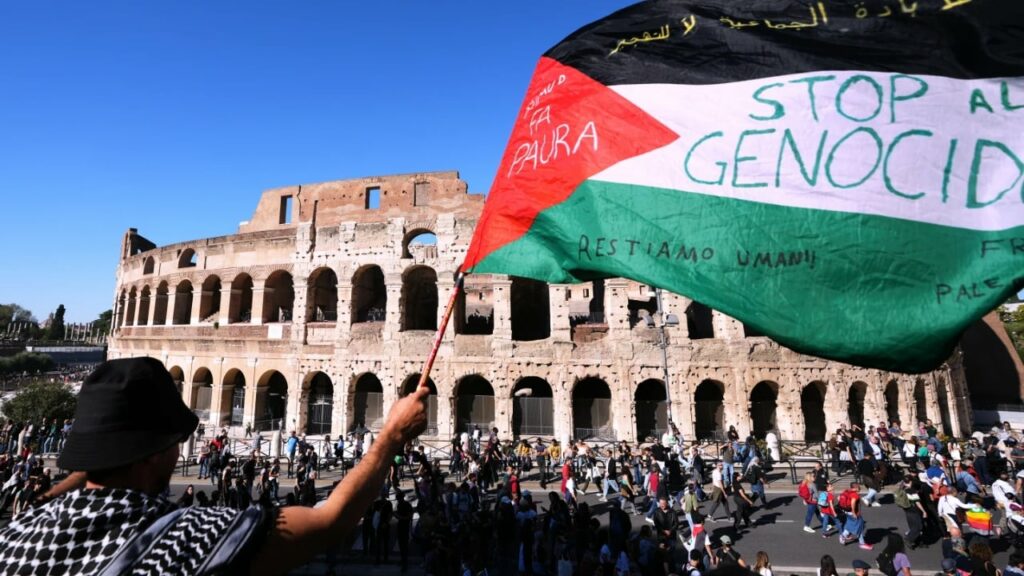 vale protestash ne europe kunder ofensives ne gaza mijera qytetare marshojne ne barcelone dhe rome 68e196c5d4ae2
