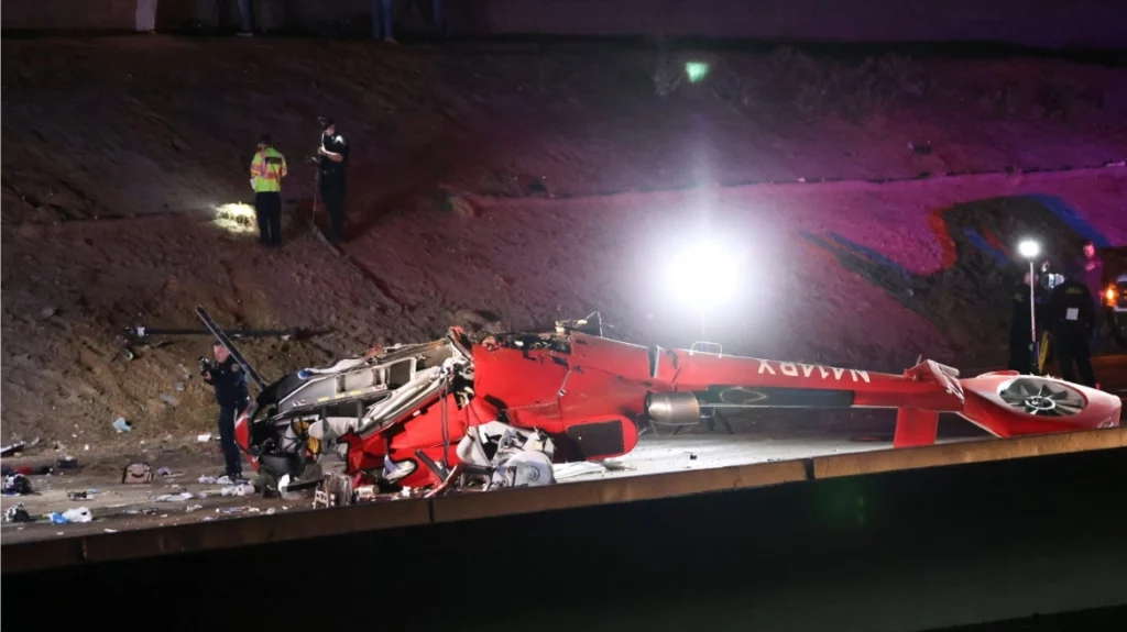 video tronditese ne shba rrezohet helikopteri mjekesor ne kaliforni raportohet per te plagosur 68e51ac550133