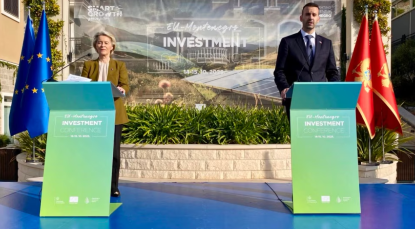 Von der Leyen: Mali i Zi është afër anëtarësimit në BE 5 von der leyen mali i zi eshte afer anetaresimit ne be 68ee377359721