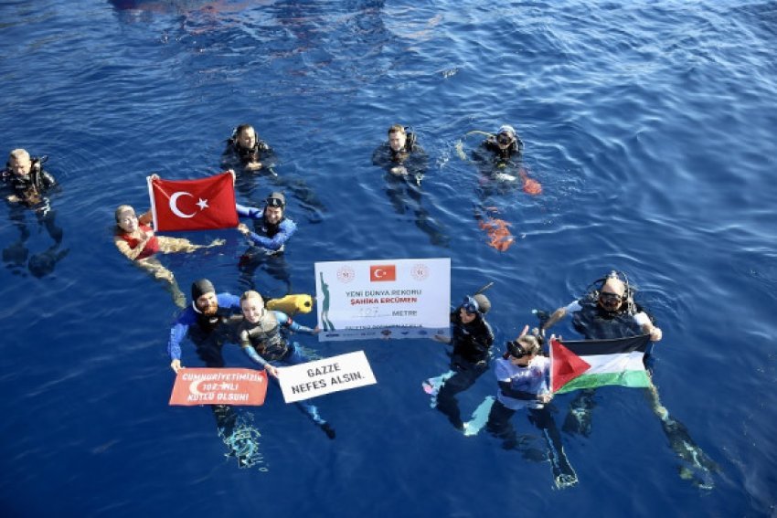 zhytesja turke shahika ercumen rekordin e saj boteror ia dedikon gazes 68f29b57909c6