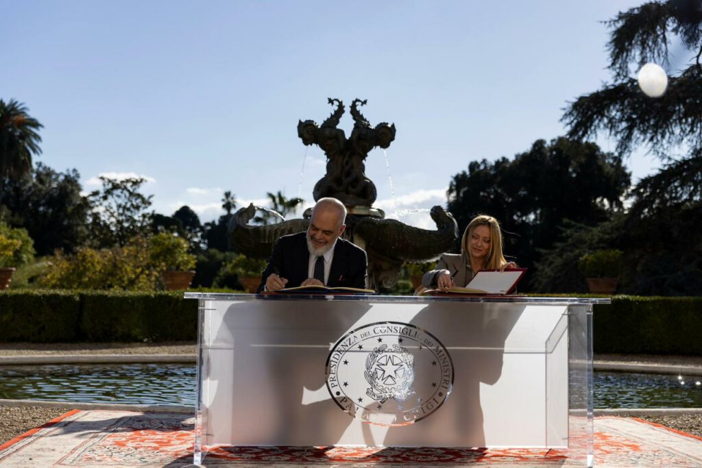 fotolajm per here te pare takim bilateral mes qeverise shqiptare dhe italiane cfare nuk u pa ne mbledhjen e mbajtur ne rome 69163486b94ec