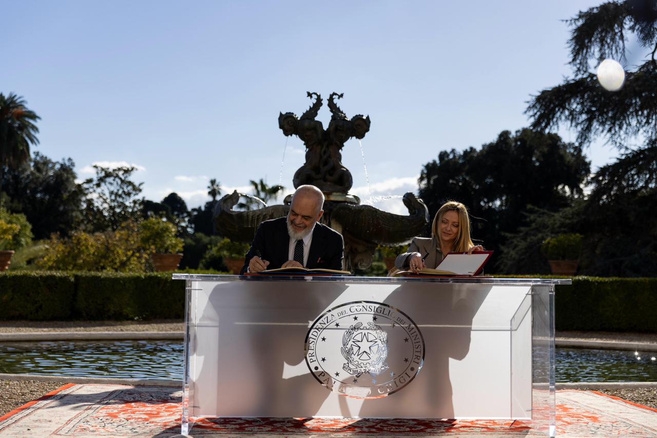 fotolajm per here te pare takim bilateral mes qeverise shqiptare dhe italiane cfare nuk u pa ne mbledhjen e mbajtur ne rome 69163486b94ec