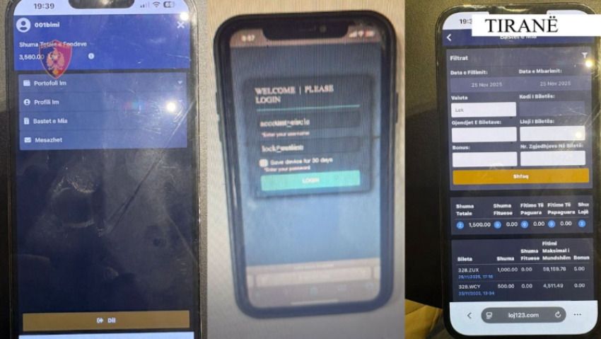 goditet nje rast i aktivitetit te lojerave te fatit arrestohet pronari i lokalit dhe kamerieri 6926e676f0a10