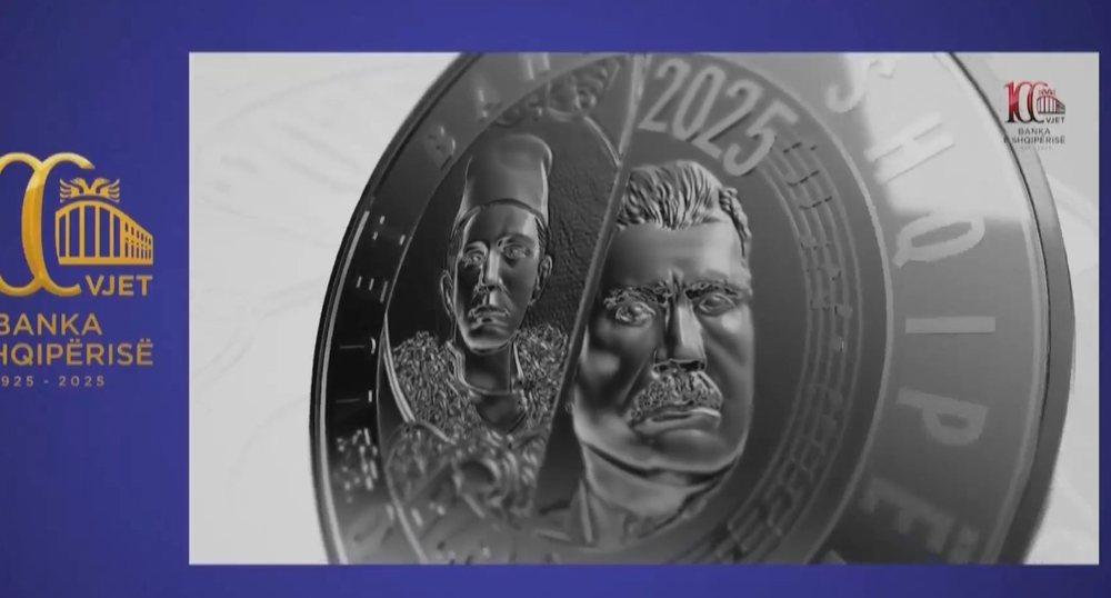 guvernatori sejko prezanton monedhen e re per 100 vjetorin e bankes se shqiperise 69130a15560e0