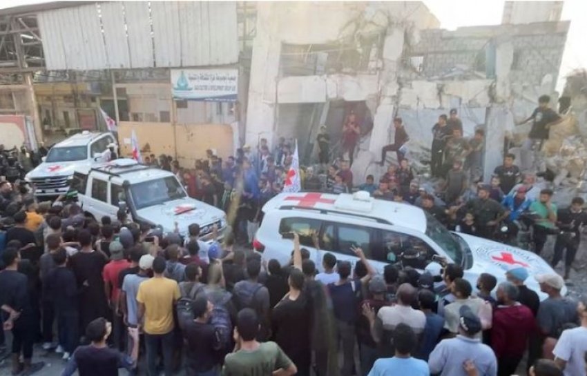 hamasi dorezon trupat e tre pengjeve izraeli akuzon per vonesa 6908cdb3d8b35