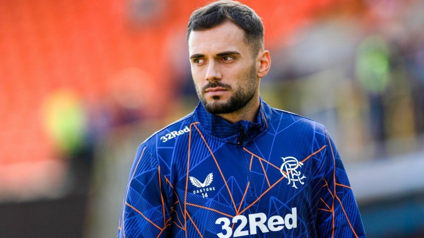 nedim bajrami kthehet ne tifoz tek rangers edhe ndeshjen ndaj seltic e sheh nga tribuna 6908e8b4d189a