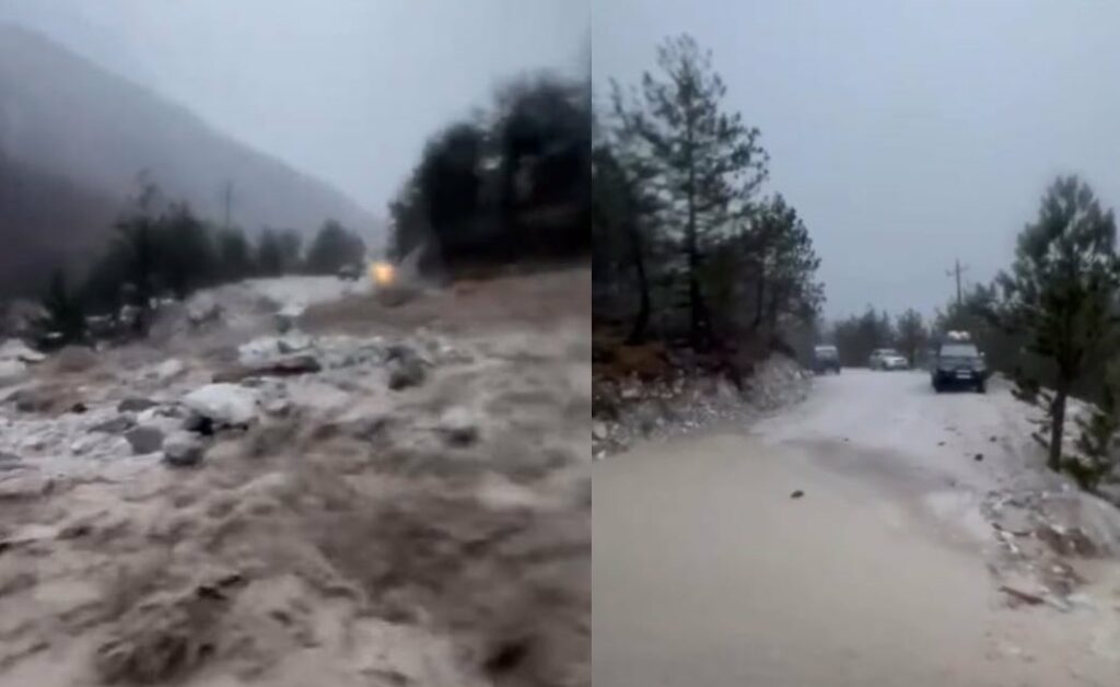 video moti i keq perfshin shkodren bllokohen 5 automjete ne aksin rrugor breg lumi theth 691b5e64171f5