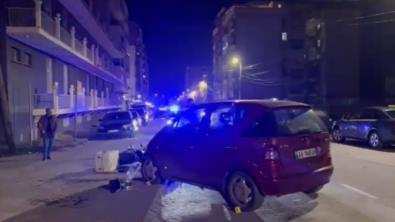 Aksident në Korçë, automjeti përplaset me motorin, nuk raportohet për viktima 1 aksident ne korce automjeti perplaset me motorin nuk raportohet per viktima 69542b03d213c