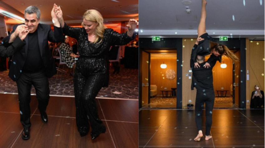 blendi gonxhja harron per disa ore akuzat e spak per zyrtaret e majte troket gotat e veres me stafin dhe publikon fotot e festes me balerina 6950195437968