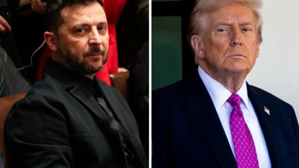 deshiron dicka per te ngrene momenti i sikletshem nga takimi trump zelensky presidenti amerikan i drejtohet gazetarit nxirreni jashte dhe 6951a6456424b