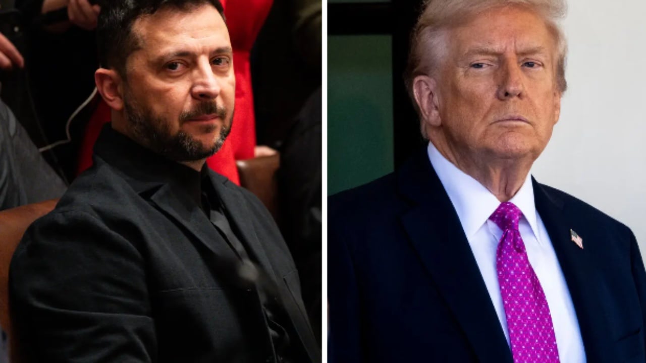 deshiron dicka per te ngrene momenti i sikletshem nga takimi trump zelensky presidenti amerikan i drejtohet gazetarit nxirreni jashte dhe 6951a6456424b