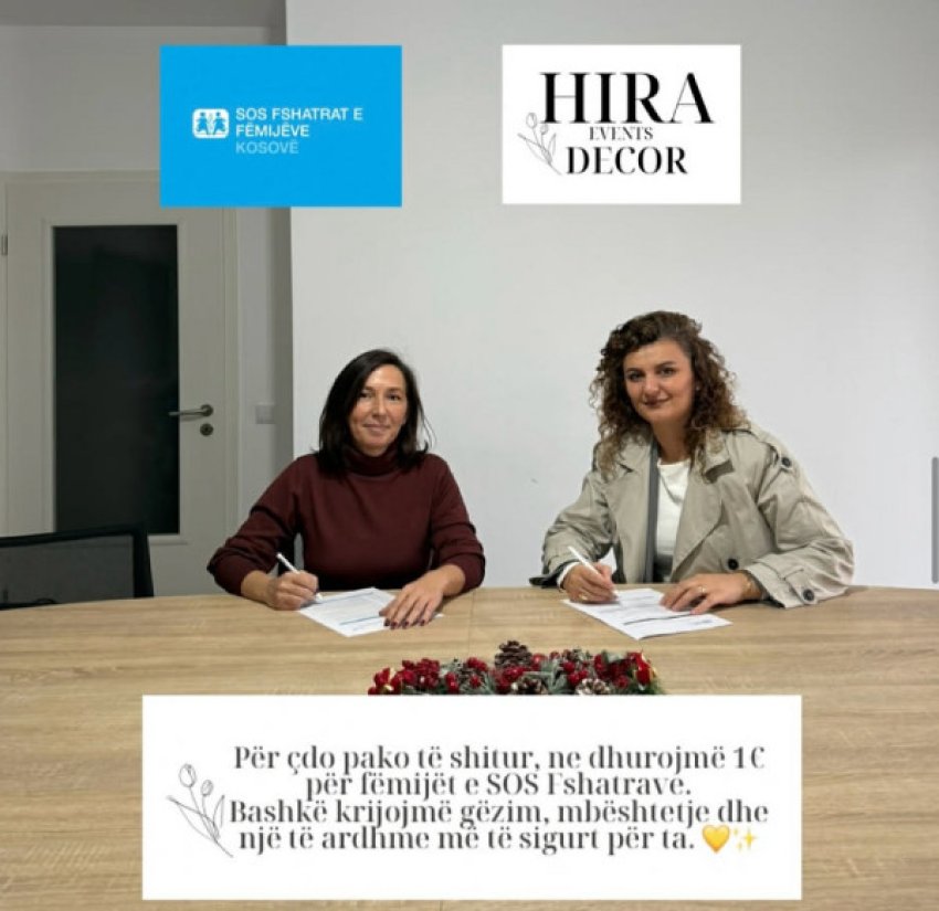 hira events decor e sos fshatrat e femijeve nisin kampanjen per te ndihmuar femijet pa kujdes prinderor 69333cced34ad