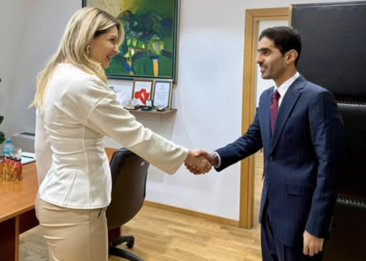 Kaltrina Zekolli Shaqiri priti sekretarin e ambasadës së Katarit  Saeed Al Samikh