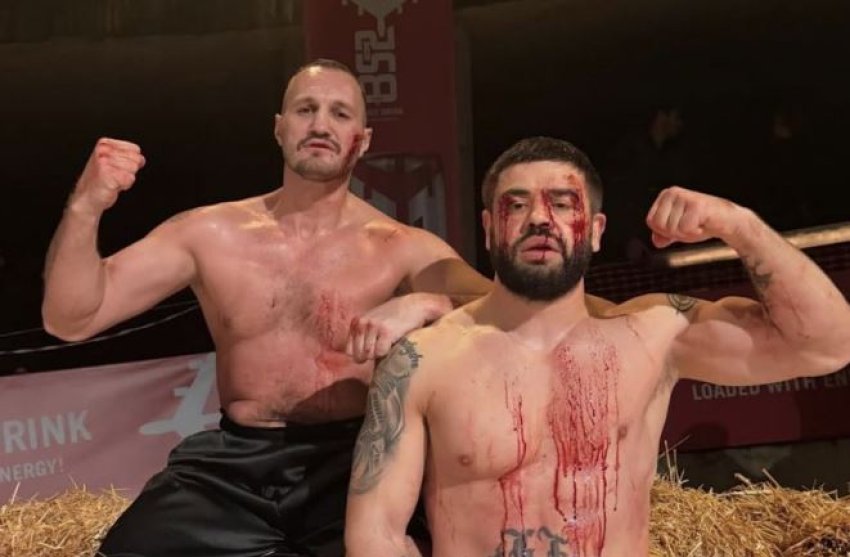 Reperi Noizy habit me foton me boksierin e njohur shqiptar 3 reperi noizy habit me foton me boksierin e njohur shqiptar 693df913b1471