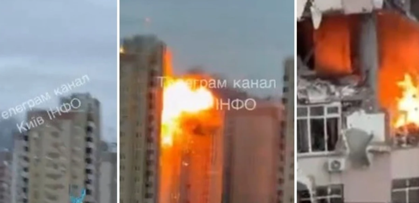 rusia sulmon ndertesat civile ne kiev publikohen pamjet e goditjeve me drone 694fc67329d6b