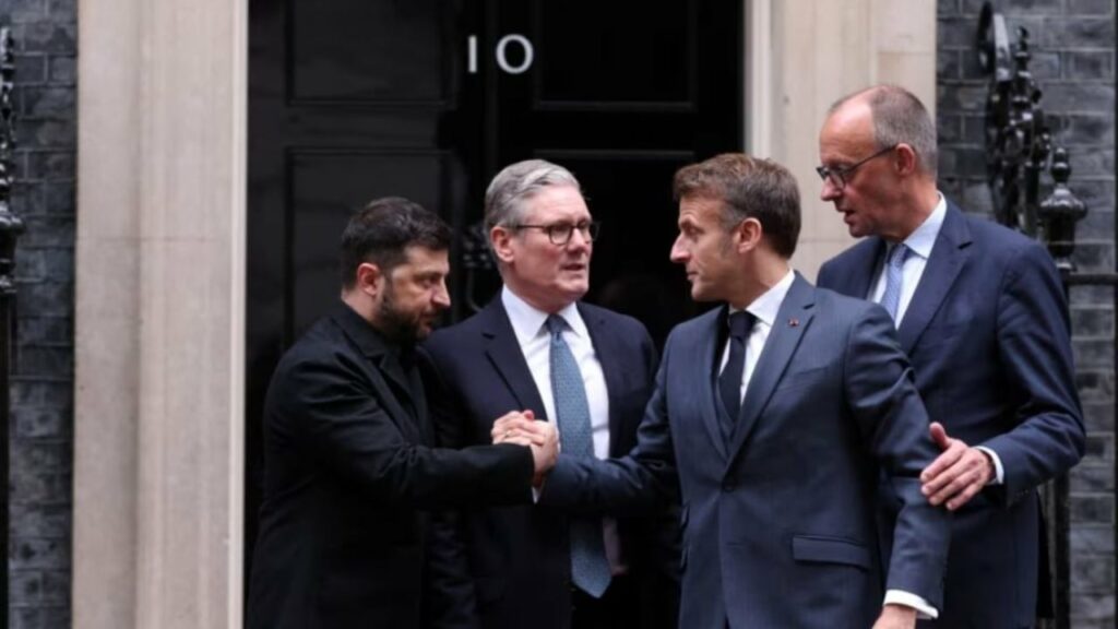 Takimi i Zelenskyt me liderët evropianë, Ukraina pritet të ndajë me SHBA-në planin e rishikuar të paqes 3 takimi i zelenskyt me lideret evropiane ukraina pritet te ndaje me shba ne planin e rishikuar te paqes 693748467a8f7