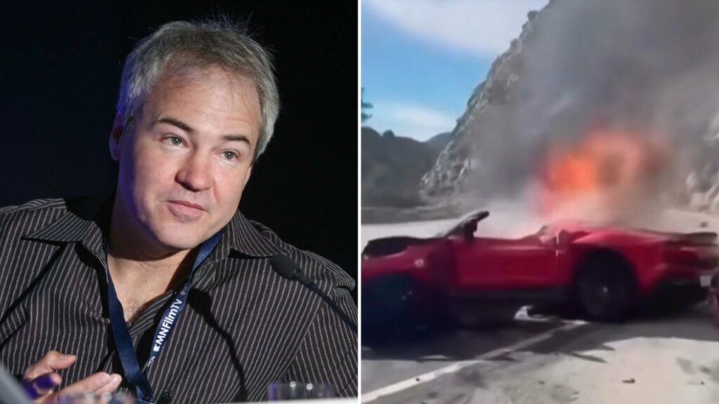 tragjike ne shba ferrari perplaset me nje barriere dhe perfshihet nga flaken humb jeten krijuesi i famshem i videolojerave 694aba66b1256