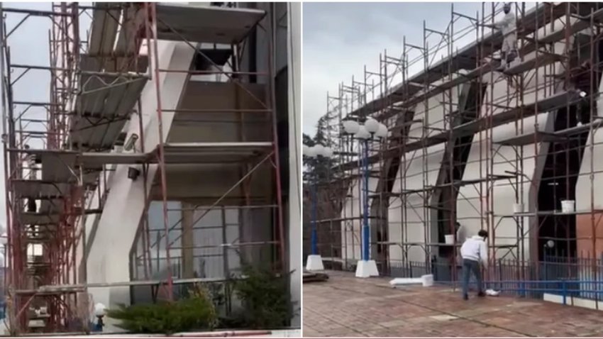 Vazhdon rinovimi i Pallatit të Rinisë në Prishtinë, pas përfundimit të punimeve në kulm 3 vazhdon rinovimi i pallatit te rinise ne prishtine pas perfundimit te punimeve ne kulm 6936889366cbd