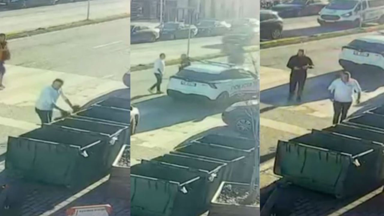 VIDEO/ Hodhi qeset e mbeturinave jashtë koshit, policia bashkiake e Shkodrës e kthen qytetarin t’i marrë mbrapsht dhe më pas e arreston 1 video hodhi qeset e mbeturinave jashte koshit policia bashkiake e shkodres e kthen qytetarin ti marre mbrapsht dhe me pas e arreston 694ee506397f6