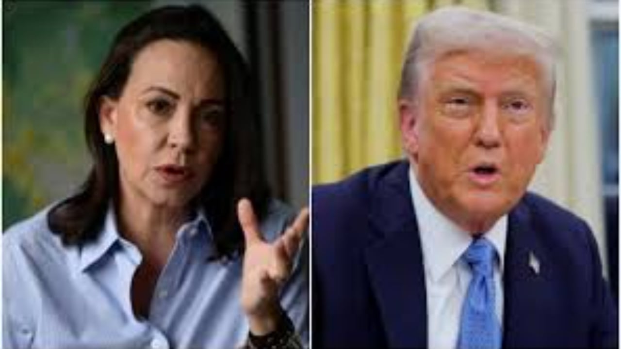 analiza e bbc a e ka lene trump ne hije lideren opozites ne venezuele maria machado presidenti e permendi vetem nje here gjate konferences 69598f4589191