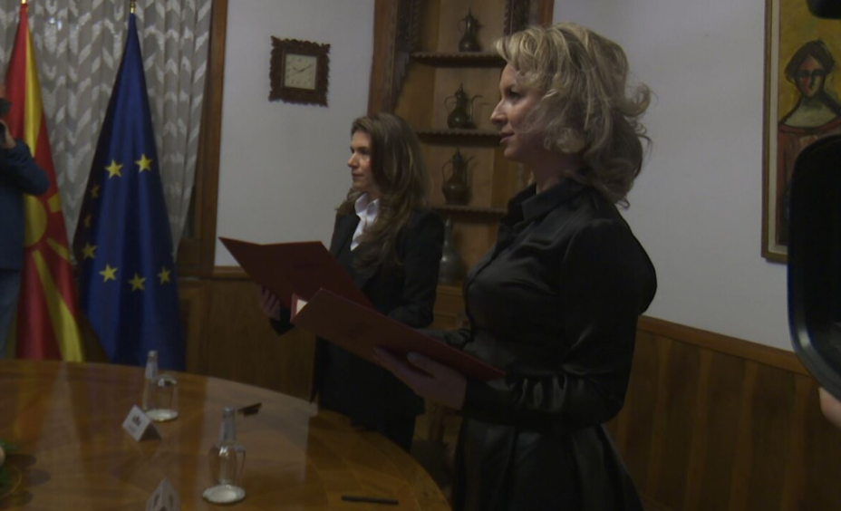 arlinda kadri shahinoviq dhe zonja joshevska anetare te keshillit gjyqesor 6968e117d1082