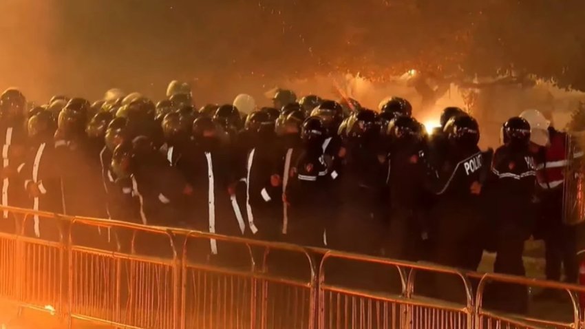 denoncimi i pd per arrestimin e nje te mituri gjate protestes reagon policia ka gjuajtur me sende te forta efektivet eshte 14 vjec 697557b880acc