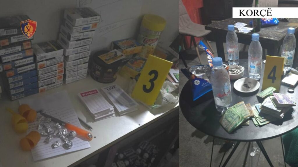 kokaine dhe baste sportive ne lokal arrestohet pronari e pesojne dhe 14 persona per moskallezim krimi 697493e40a8e0