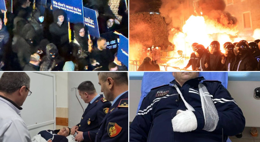 kryeministri rama reagon pas protestes se opozites shteti nuk perkulet nga dhuna dhe vandalizmi solidaritet me policet e plagosur 69768e289aa01