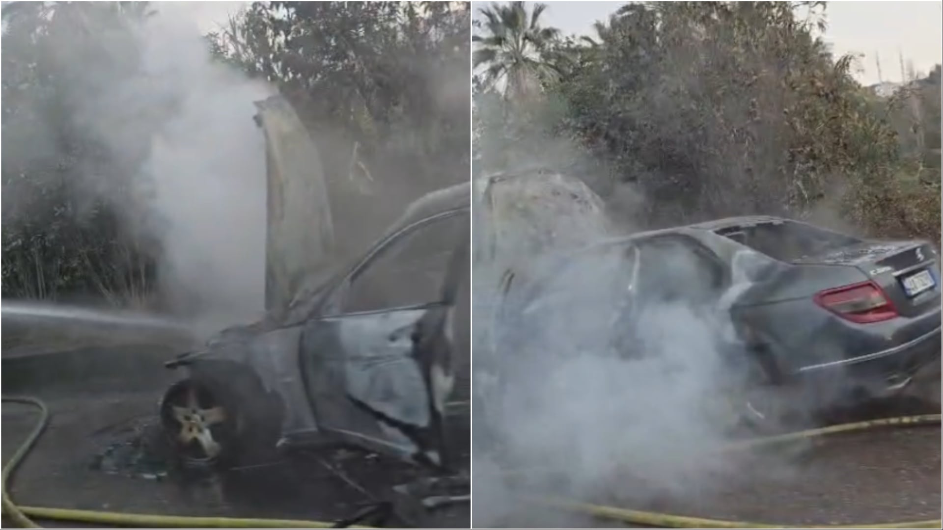 panik ne tirane makina perfshihet nga flaket ne ecje nuk raportohet per te lenduar 6977a76a0538c