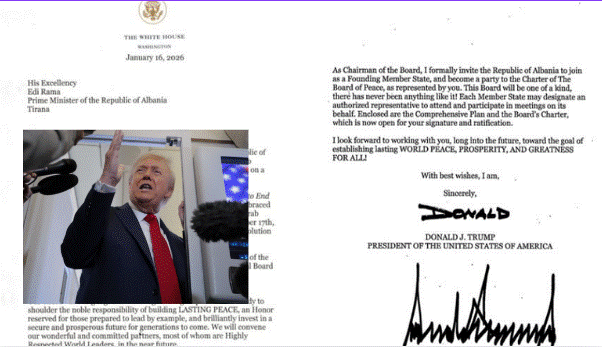 rama publikon ftesen e trump per tu bere pjese e bordit te paqes 696cb01376b47