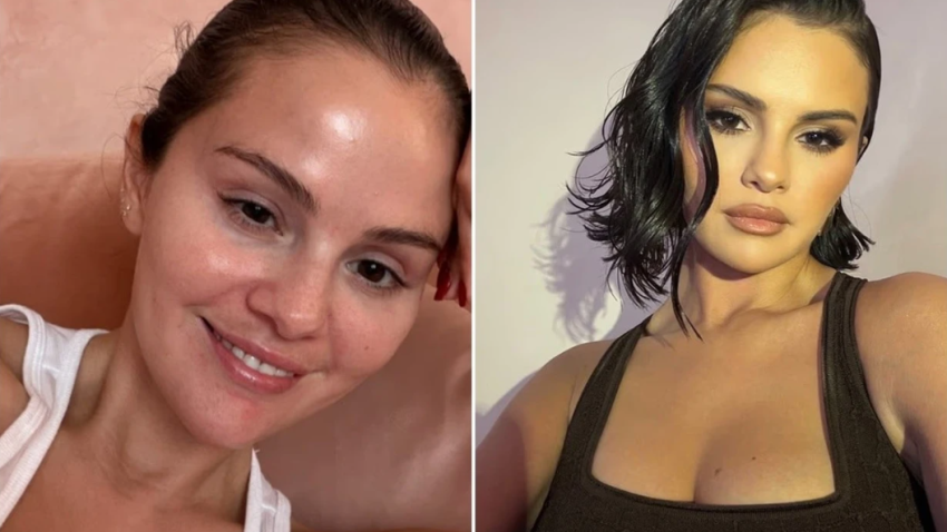 selena gomez mahnit fansat duke ndare nje selfie te rralle pa grim 696c973290ec0