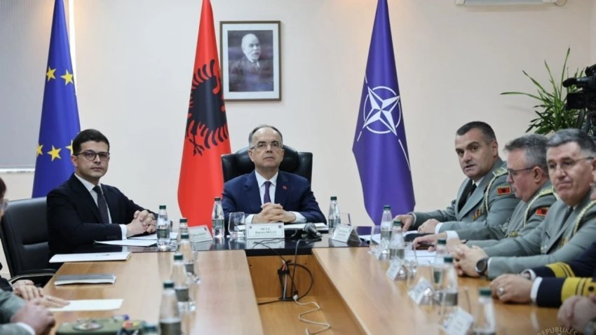 shqiperia merr komanden e batalionit shumekombesh te rezerves operacionale te kfor it per vitin 2026 6956b0d433359