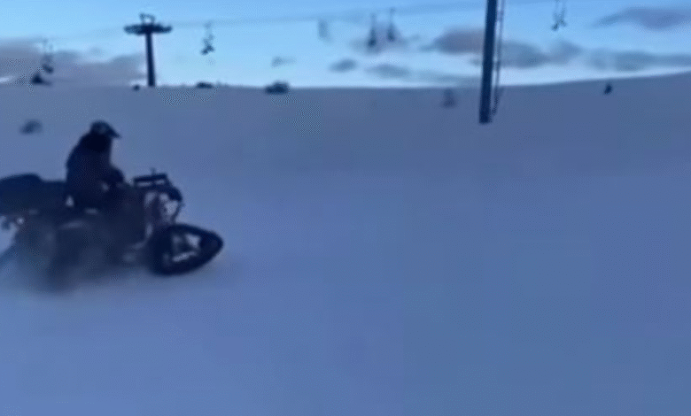 ski qendra kodra e diellit do te paraqitet ne polici personi qe demtoi pisten me motociklete atv 6978fee0bca94