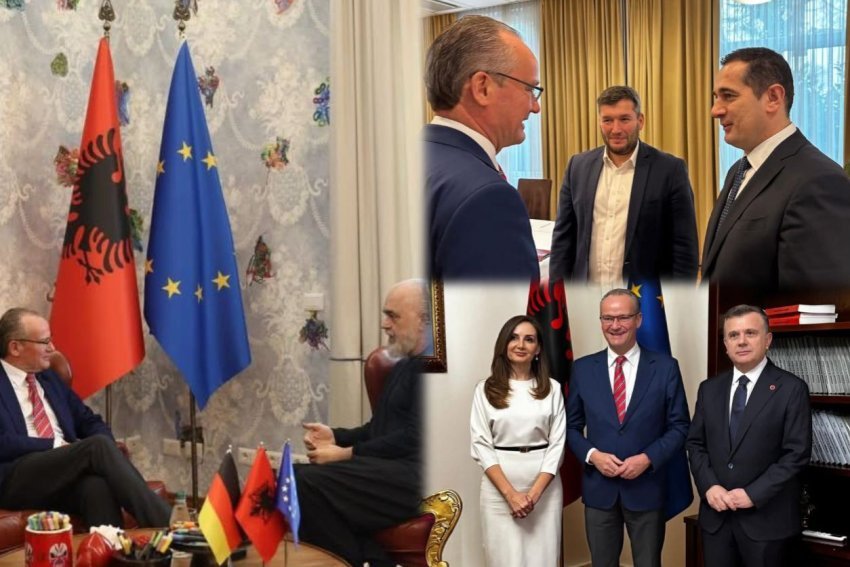 Takoi Ramën, kreun e SPAK dhe opozitën/ Ambasada gjermane ndan deklaratën e Krichbaum: Shqipëria të çojë para luftën kundër krimit dhe korrupsionit 3 takoi ramen kreun e spak dhe opoziten ambasada gjermane ndan deklaraten e krichbaum shqiperia te coje para luften kunder krimit dhe korrupsionit 697395b4e54f1