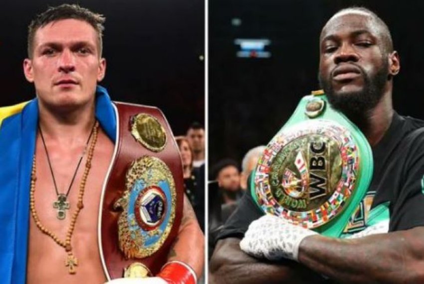 Usyk do të përballet me Wilderin para 150 mijë shikuesve  