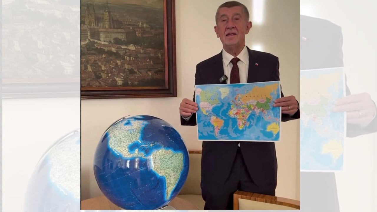 video nuk e dija ku ndodhej ne harte kryeministri i cekise behet viral blen nje glob te shtrenjte per te pare pozicionin e groenlandes 697263883d06a