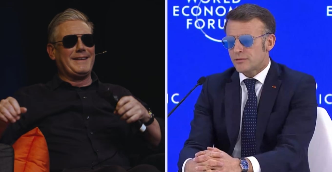 Video/ Tallja e Starmer ndaj Macron: Ai mbante syze të errëta dhe fliste frëngjisht 1 video tallja e starmer ndaj macron ai mbante syze te erreta dhe fliste frengjisht 69788a8d14665