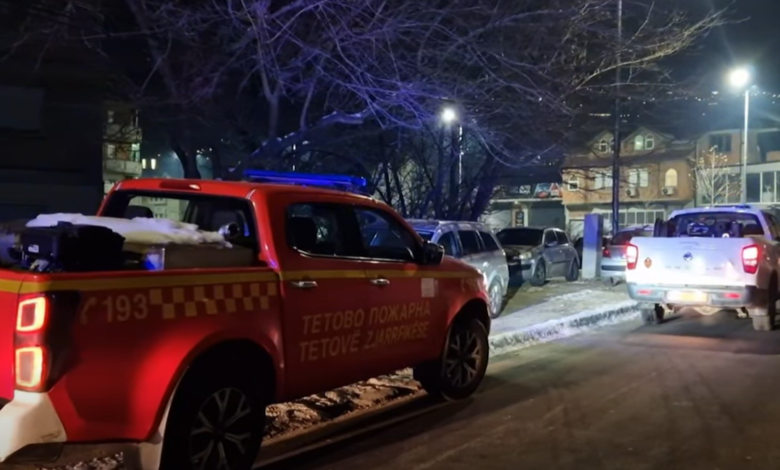 zjarri ka perfshire nje banese ne tetove njoftohet per nje person te vdekur 6966c9f66c20d