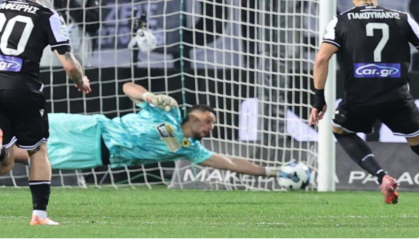 mrekullia e strakoshes shpeton porten nga goli pret penalltine dhe i eviton humbjen aek ut 6993a44377879