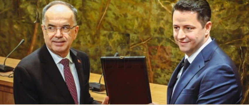 presidenti i shqiperise bajram begaj nderohet me celesin e qytetit ne gostivar 69a3354d54049