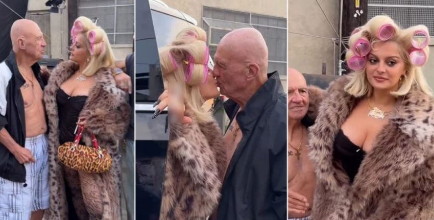 Provokon Bebe Rexha, puthet në buzë me një të moshuar dhe ka një mesazh për shqiptarët 3 provokon bebe rexha puthet ne buze me nje te moshuar dhe ka nje mesazh per shqiptaret 699873361e53a
