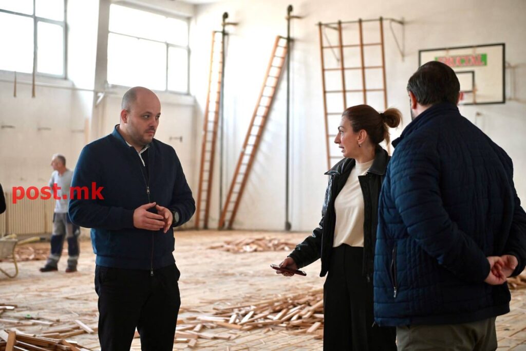 Kostovski: Pas shumë vitesh, nis rindërtimi i sallës sportive në SHF “Panajot Ginovski” 3 DARKO KOSTOVSKI