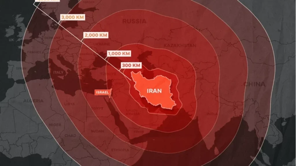 izraeli publikon harten sa larg mund te arrijne raketat e iranit 69c112f17af1c