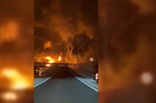 Izraeli sulmon rezervuarët e naftës, zjarre të fuqishme në Teheran 1 izraeli sulmon rezervuaret e naftes zjarre te fuqishme ne teheran 69adf4b539272