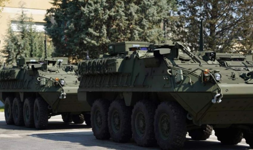 maqedonia mori 17 stryker nga shba deri ne fund te veres do te arrijne gjithsej 42 automjete lehte te blinduara 69c3f2821d44f